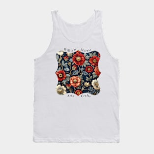 William Morris "Art Nouveau Blossom Haven" Tank Top